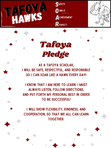 Tafoya Pledge